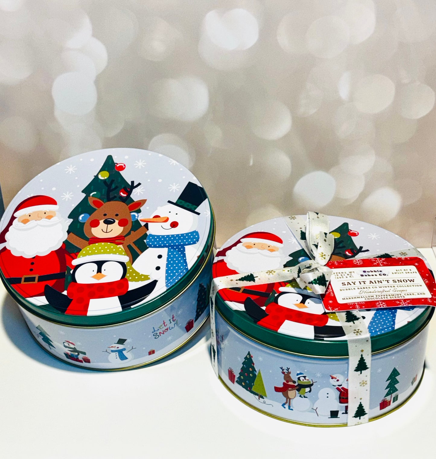 Say It Ain't Snow Winter Soaps Tin Gift Set