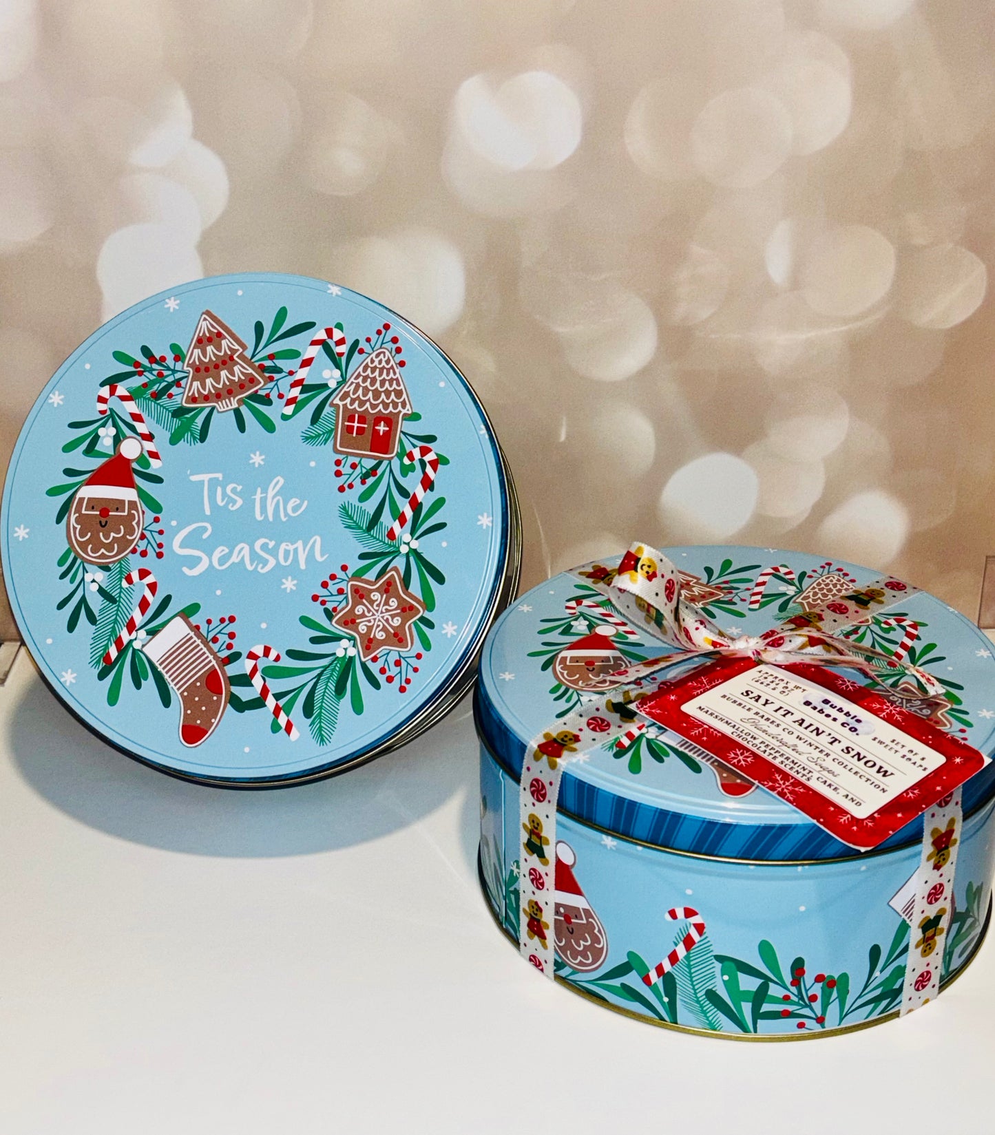 Say It Ain't Snow Winter Soaps Tin Gift Set