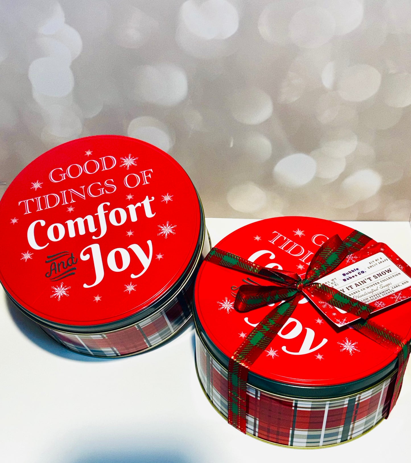 Say It Ain't Snow Winter Soaps Tin Gift Set