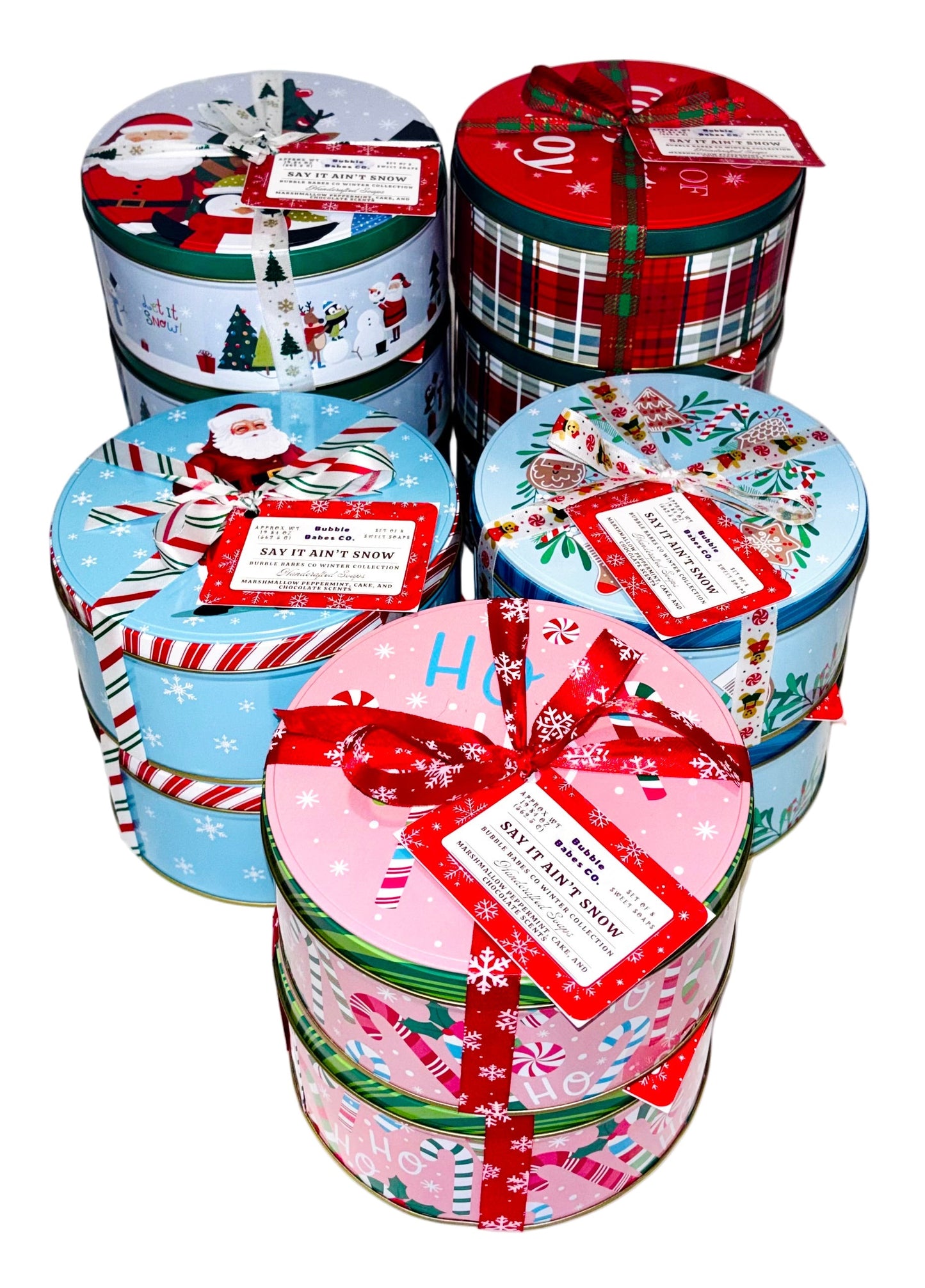 Say It Ain't Snow Winter Soaps Tin Gift Set