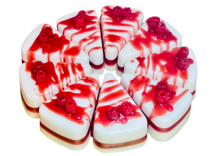 White Truffle Raspberry Pie Soap
