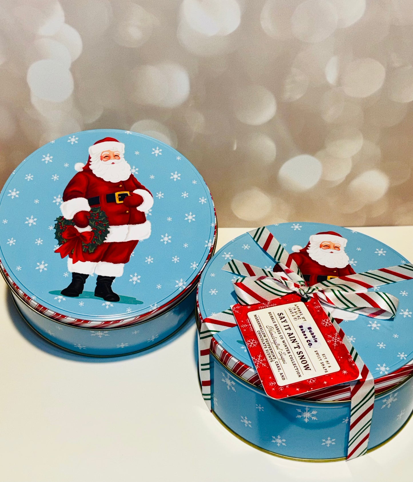Say It Ain't Snow Winter Soaps Tin Gift Set