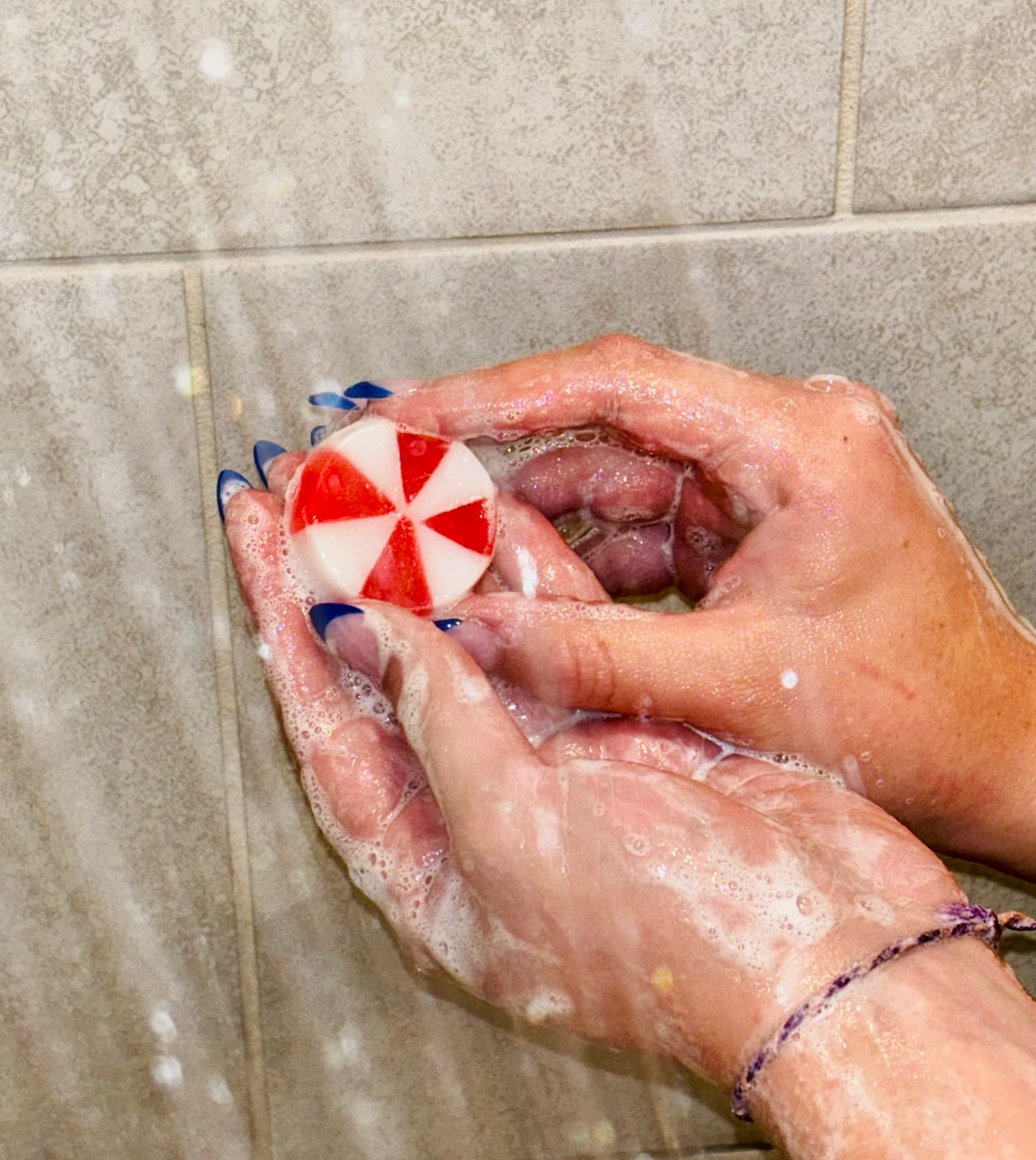 Peppermint Party Soaps Gift Set