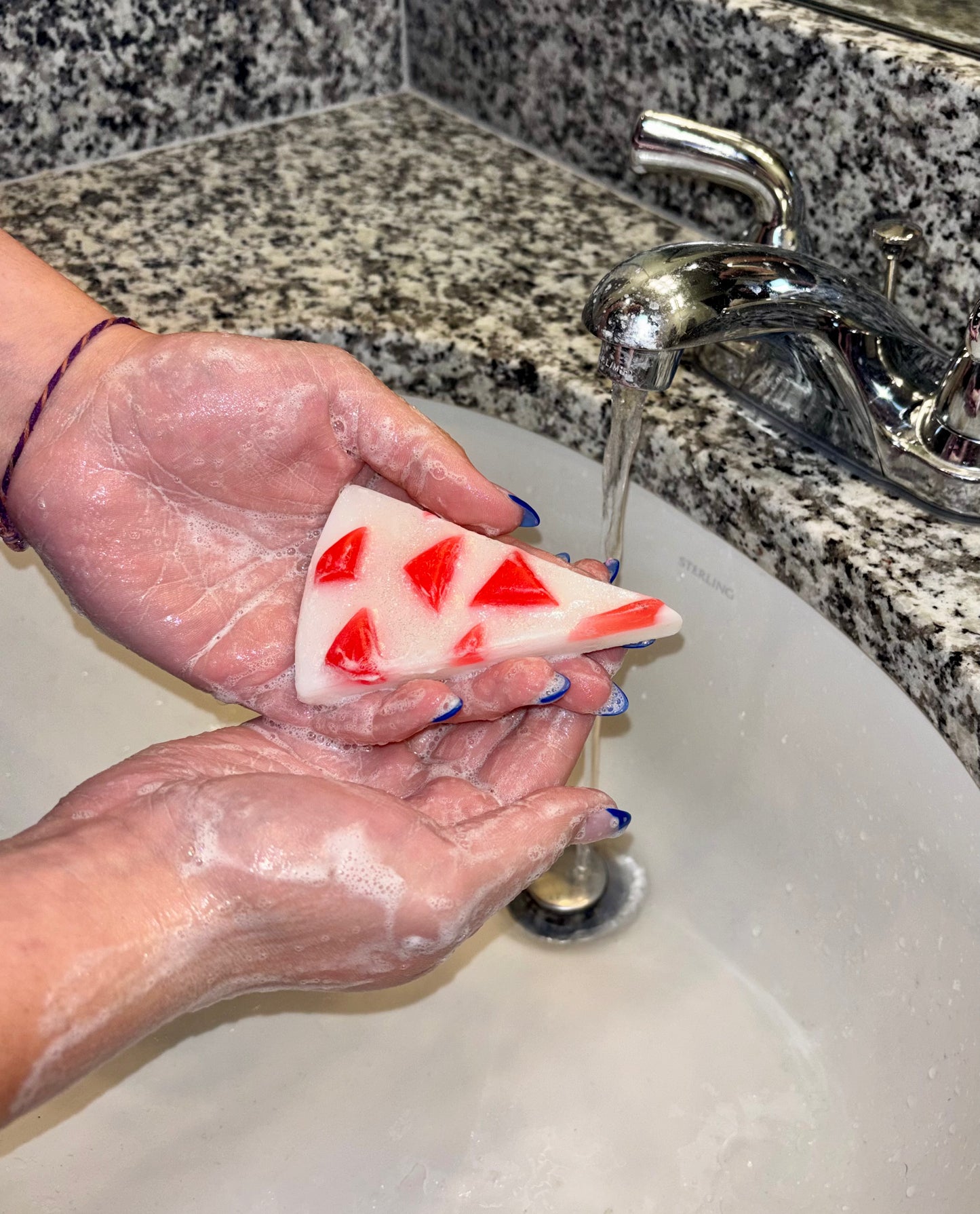 Peppermint Party Soaps Gift Set