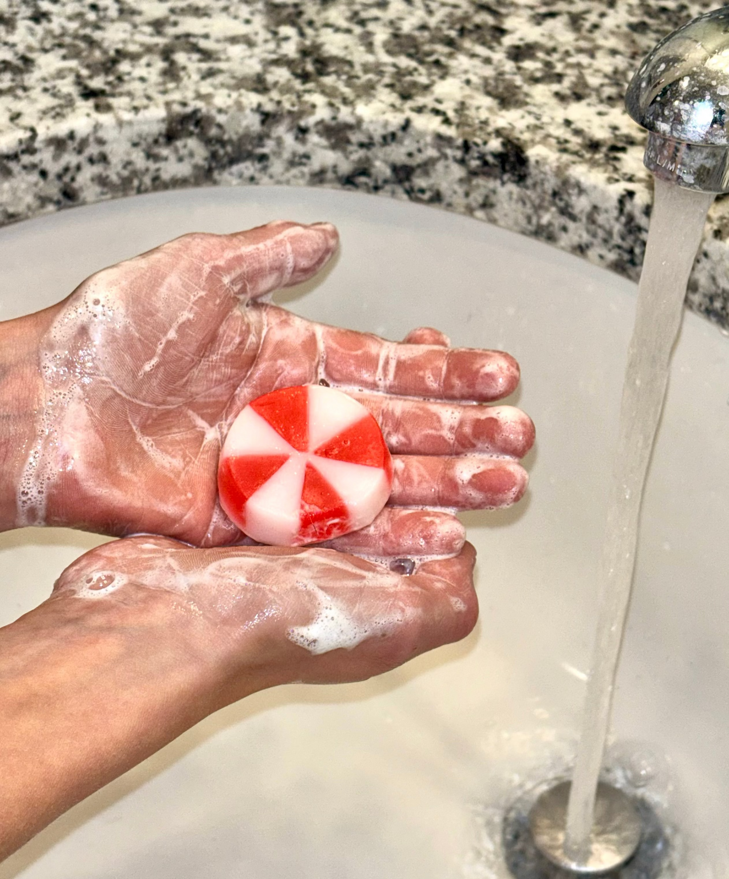 Peppermint Party Soaps Gift Set